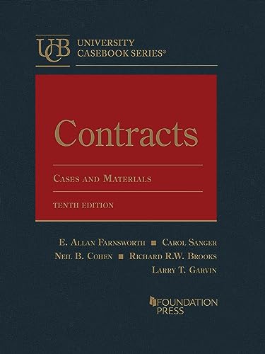 Imagen de archivo de Contracts, Cases and Materials (University Casebook Series) a la venta por BooksRun