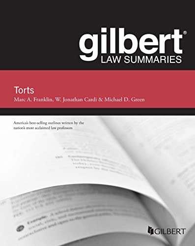 Stock image for Gilbert Law Summary on Torts (Gilbert Law Summaries) for sale by Revaluation Books
