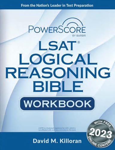 Stock image for The PowerScore LSAT Logical Reasoning Bible Workbook (LSAT Prep) for sale by ZBK Books
