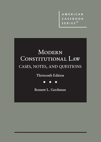 9781685616991: Modern Constitutional Law: Cases, Notes, and Questions (American Casebook Series)