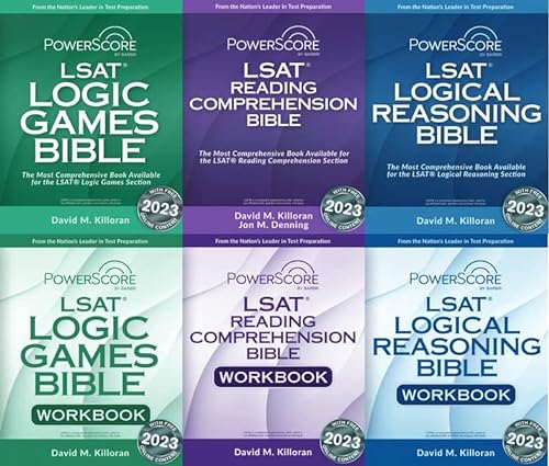 The PowerScore LSAT Bible Trilogy Practice Pack 2023 (LSAT Prep)