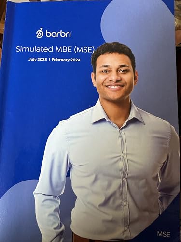 9781685617417: Barbri Simulated MBE Test for July 2023 and February 2024 Bar Exams, Hardcopy, For Use with Other Barbri Virginia Bar Exam Materials