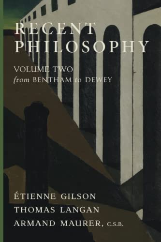 Imagen de archivo de Recent Philosophy: Volume Two?From Bentham to Dewey a la venta por Books Unplugged