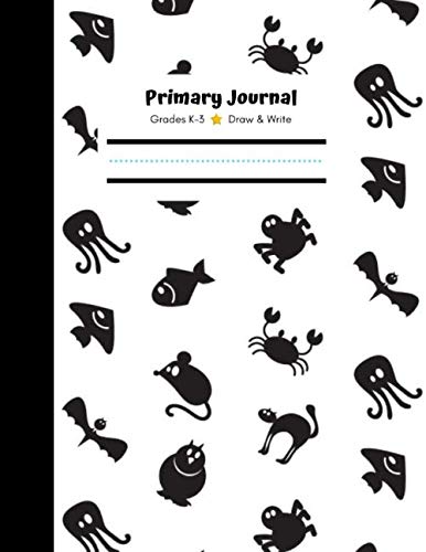 Beispielbild fr Primary Journal, Grades K-3, Draw and Write: Kids Notebook, 1st Journal, Composition Book, Writing paper for Kids, Cute Baby Animal Design by Cuties Create zum Verkauf von Revaluation Books