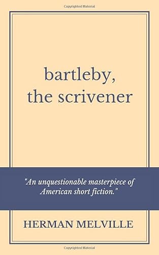 9781686270383: Bartleby, the Scrivener