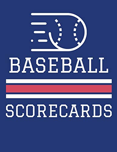Beispielbild fr Baseball Scorecards: 100 Scoring Sheets For Baseball and Softball Games (8.5x11) zum Verkauf von THE SAINT BOOKSTORE