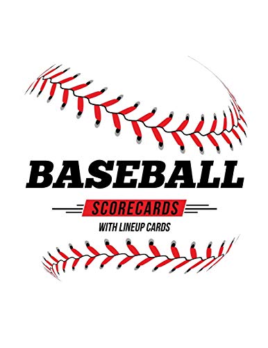 Stock image for Baseball Scorecards With Lineup Cards: 50 Scoring Sheets For Baseball and Softball Games for sale by Lucky's Textbooks