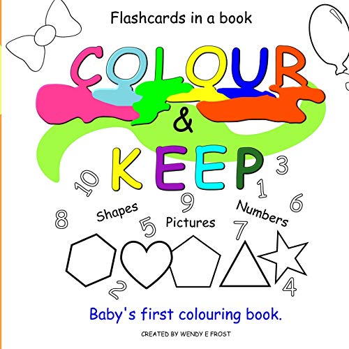 Stock image for COLOUR & KEEP: Flashcards in a book for sale by Revaluation Books