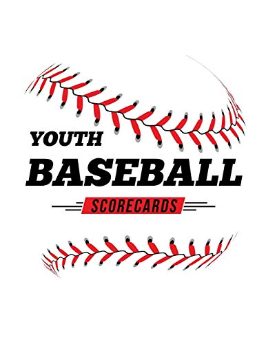 Stock image for Youth Baseball Scorecards: 100 Scoring Sheets For Baseball and Softball Games for sale by Lucky's Textbooks