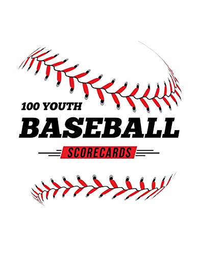 Stock image for 100 Youth Baseball Scorecards: 100 Scoring Sheets For Baseball and Softball Games for sale by Lucky's Textbooks