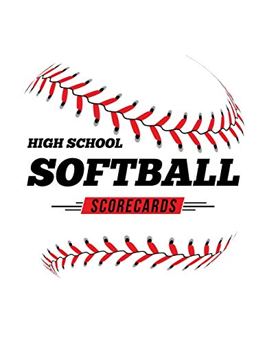 Stock image for High School Softball Scorecards: 100 Scoring Sheets For Baseball and Softball Games for sale by Lucky's Textbooks