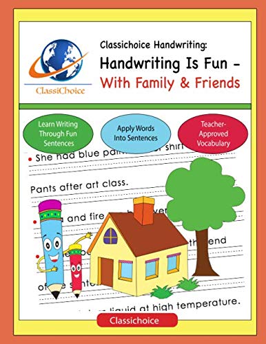 Beispielbild fr Classichoice Handwriting: Handwriting is Fun - With Family & Friends zum Verkauf von Revaluation Books