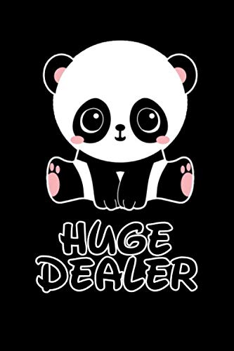 Stock image for HUGE DEALER: Cute Panda Notebook for school college Ruled Journal writing 120 Pages 6x9 inches Cool Animal Gift For Panda Lovers for sale by Revaluation Books