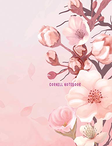 Stock image for Cornell Notebook: Notes Taking System for High School Adult Student with College Ruled Lines Composition with Cherry Blossom Theme for sale by Ergodebooks