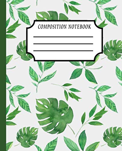 Stock image for Composition Notebook: Tropical Plant Lover Exercise Book for Biology & Botany Class for sale by Revaluation Books