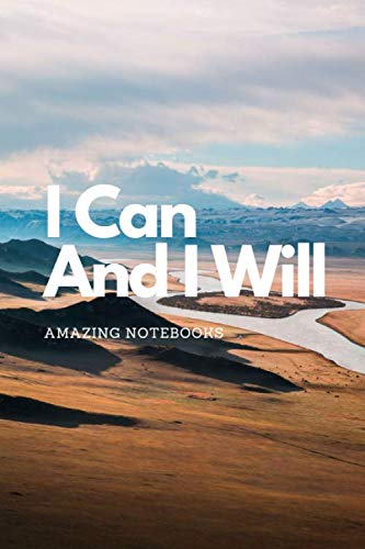 Beispielbild fr I Can And I Will: Motivational Notebook, Journal, Diary (110 Pages, Blank, 6 x 9) zum Verkauf von Revaluation Books