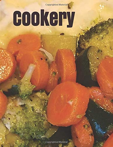 Imagen de archivo de Cookery: An extra-large print senior reader book with poetic classic literature about food and cooking a la venta por Revaluation Books