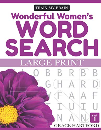 Beispielbild fr Wonderful Women's Word Search - Book 1: Large Print zum Verkauf von PlumCircle