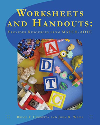 Beispielbild fr Worksheets and Handouts: Provider Resources from MATCH-ADTC zum Verkauf von Lucky's Textbooks