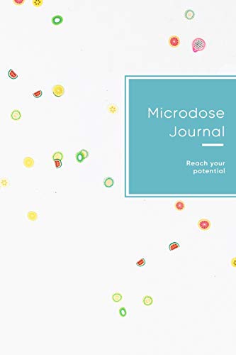 9781688812307: Microdose Journal: Microdosing diary for tracking and improving your mico-dose journey | Blue fruit design