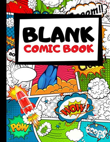 Stock image for Blank Comic Book: Create Your Own Comics | Blank Comic Templates | 105 Pages | Large, 8.5x11 Inches | Variety Templates for sale by SecondSale
