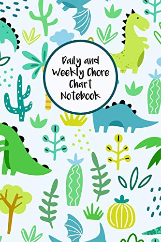 9781689133623: Daily and Weekly Chore Chart Notebook: Responsibility Tracker for Children With Coloring Section