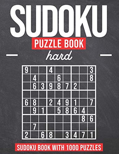 9781689192057: Sudoku Puzzle Book Hard: Sudoku Puzzle Book with 1000 Puzzles - Hard - For Adults and Kids
