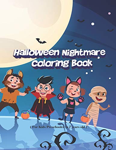 Stock image for Halloween Nightmare Coloring Book: The Nightmare of Halloween Images to Inspire Creativity, The Coloring Book for Horror, Halloween, Classic Fairy Tales, Stress Relieving for sale by Lucky's Textbooks