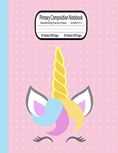 Stock image for Primary Composition Notebook Grades K-2: Handwriting Practice Paper | Dotted Midline and Picture Space | Grades K-2 School Exercise Book | 100 Story . (Unicorn Primary Composition Notebooks) for sale by Revaluation Books
