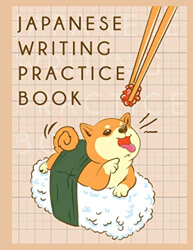 Japanese Writing Practice Book: Kanji Practice Paper with Cornell Notes:  Cute Kawaii Cats Kittens Pattern (Paperback)