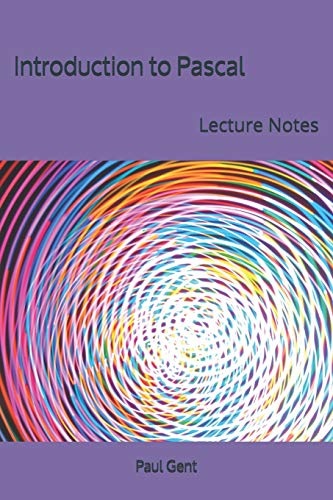 Beispielbild fr Introduction to Pascal: Lecture Notes zum Verkauf von Lucky's Textbooks