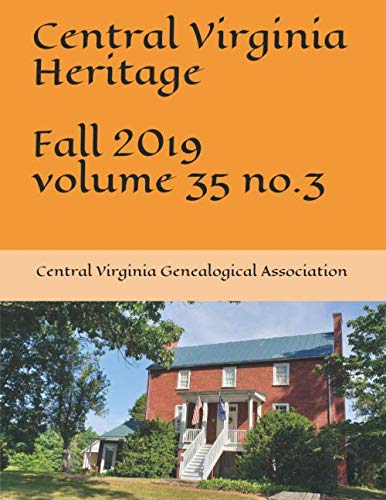 Stock image for Central Virginia Heritage Fall 2019 for sale by Revaluation Books
