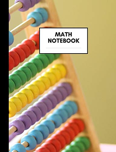 Stock image for Math Notebook: Composition Book for Math Subject, Medium Size, Ruled Paper, Gifts for Math Teachers and Students (Math Notebooks) for sale by Ergodebooks