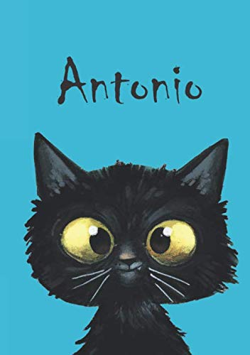 Beispielbild fr Antonio: Katzen - Malbuch / Notizbuch / Tagebuch - DIN A5 - blanko - glnzendes Coverfinish zum Verkauf von Revaluation Books