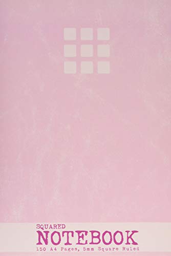 Stock image for Squared Notebook: A4 | 150 Pages | 5mm Square Ruled | Grid / Graph Paper | School Exercise | Maths | Pastel Pink for sale by Revaluation Books