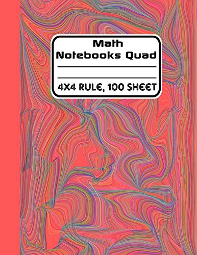 Stock image for math notebooks quad 4x4 rule, 100 sheets: Graph Paper Quad Ruled Graphing Paper for sale by Ergodebooks