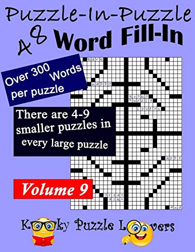 Immagine dell'editore per Puzzle-in-Puzzle Word Fill-In Puzzles, Volume 9: 48 Puzzles venduto da Ria Christie Collections
