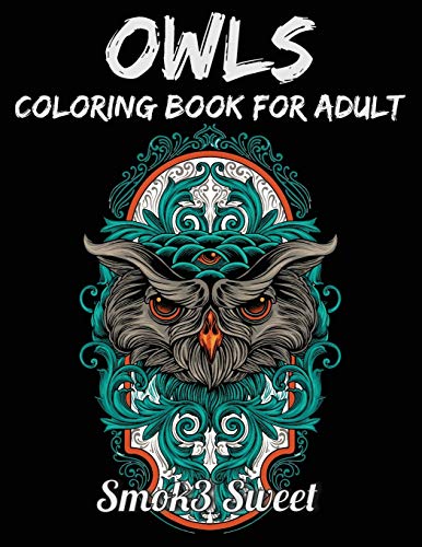 Stock image for Owl Coloring Book for Adult: An Adult Coloring Book For Relaxation and Stress Relief with Owls Coloring Pattern, Coloring For Adult for sale by Revaluation Books
