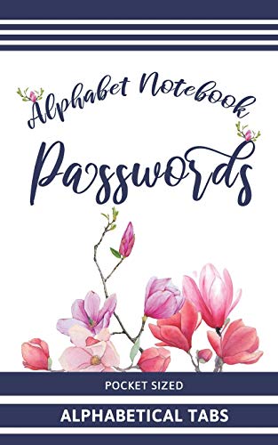 Imagen de archivo de Alphabet Password Notebook: Username And Password Log Book With Alphabetical Tabs a la venta por Revaluation Books