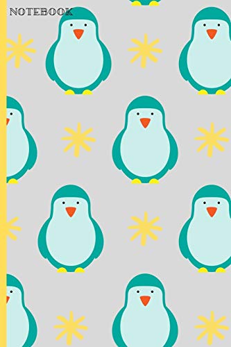9781692976255: Notebook: Cool Penguin Lover Softback Diary Composition Book Journal (6" x 9") 120 Lined Pages