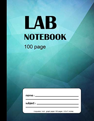 Stock image for lab notebook 100 page for sale by Revaluation Books