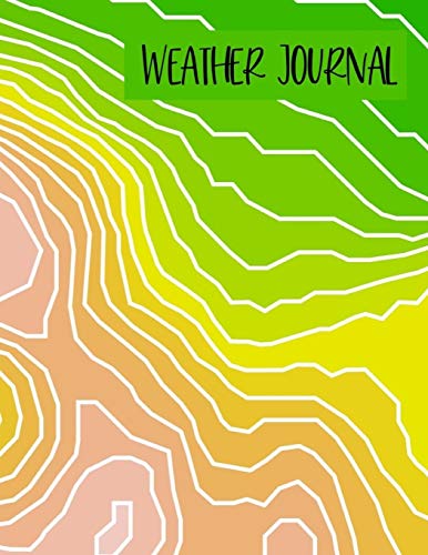 Beispielbild fr Weather Journal: LARGE Weather Log Book Meteorology Gift For Weather Watchers and Amateur Meteorologists. Isobars Cover. zum Verkauf von WorldofBooks