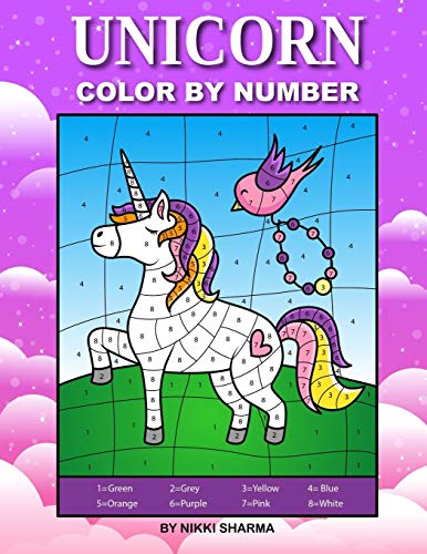 Stock image for Unicorn Color By Number: Coloring Book for Kids Ages 4-8 for sale by ThriftBooks-Atlanta