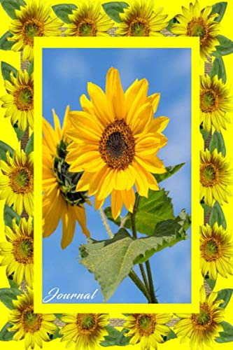 Imagen de archivo de Journal: Sunflower Yellow Flowers Sunflower Notebook to write in for women and girl Lined Blank Paper Notes a la venta por Revaluation Books