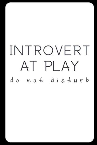 Stock image for INTROVERT AT PLAY: do not disturb for sale by Revaluation Books