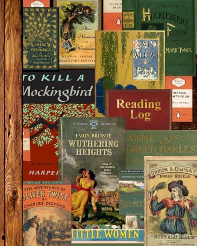 Stock image for Reading Log: Gifts for Book Lovers (A reading journal with 100 spacious record pages and more in a large soft covered notebook from our Vintage range) (Reading Logs Journals) for sale by Goodwill of Colorado