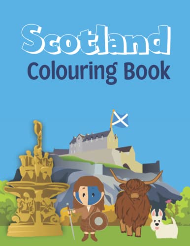 Imagen de archivo de Scotland: Colouring Book a la venta por Bahamut Media