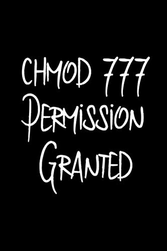 Immagine dell'editore per Chmod 777 Permission Fun Computer Science Major Writing Ruled Notebook for Programming Students: Data and Math Research Blank Lined Journal venduto da Revaluation Books