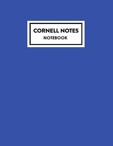 Stock image for Cornell Notes Notebook: Cornell Note Taking Paper System Notebook: Best for High School, College, University, Student, Teacher, Academic, Scholar, . of Contents, 8.5x11, 200 Pages (100 Sheets) for sale by Revaluation Books