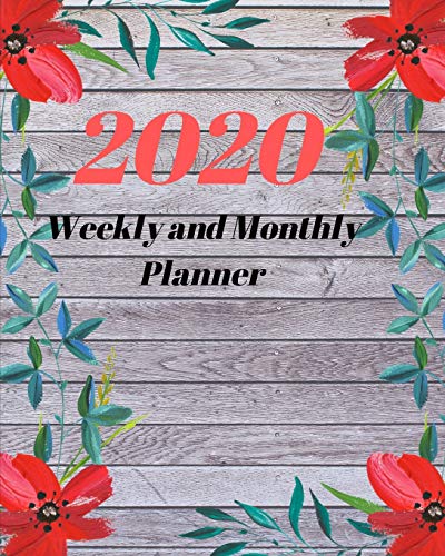 Stock image for 2020 Weekly and Monthly Planner: 30 Dec , 2019 to Dec 31 , 2020 Weekly & Monthly View Planner + Calendar Scheldule + Floral .December 2020 for sale by Ergodebooks